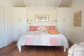 Queen size beds are 16 inches thinner, removing some personal space but will work well in smaller bedrooms. How To Arrange A Small Bedroom With A Queen Bed