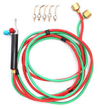 Free Shipping Mini Smith Torch With 5 Tips Soldering Smith Equipment Gold Welding Torch Goldsmith Equipment For Jewelry Tools