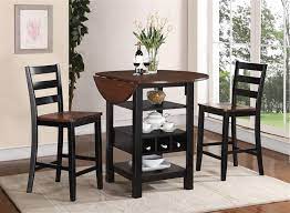 Bistro counter height table with leaf. 3 Piece Counter Height Bistro Set Off 68