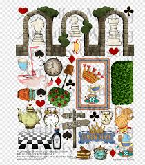 No recipe or making guide, but still a very creative idea indeed. Assorted Color Decor Illustration Alice S Adventures In Wonderland Through The Looking Glass And What Alice Found There The Mad Hatter Playing Card Alice In Wonderland Wonderland Food Cartoon Png Pngegg