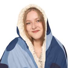 Camo Hooded Snuggle Blanket, Sherpa Hooded Blanket, Fleece Hooded Blanket,  Custom Blanket Gift, Unisex Snuggle Blanket, Blanket for Him Her