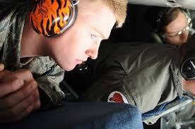 Airman 1st Class Hunter Hoagland and Master Sgt. Colleen