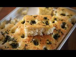 Homemade Focaccia Bread Italian Bread Recipe Divine Taste With Anushruti Youtube