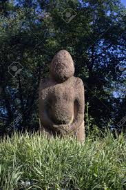 古代のクマン人石の丘の上の像の写真素材・画像素材 Image 15660973