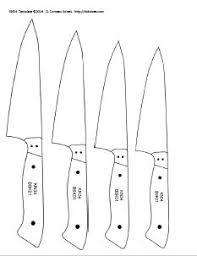The completely free stencil maker is a tool that produces your own stencils. 14 Kitchen Knife Template Ideas Knife Template Knife Patterns Knife