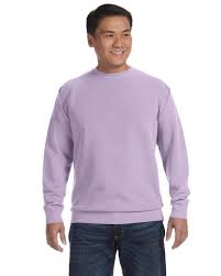 Comfort Colors 1566 Adult Crewneck Sweatshirt Orchid Xl