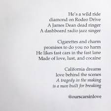 Ourscarsinlove Poetry Art Quotes Love Poems Instagram Poetsofig Jamesdean California Poeticjustice Rhymes Meaning Of Life Poetic Justice Quotes
