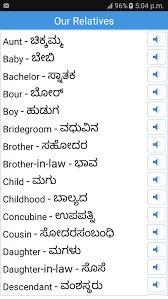 Kannada translator tool is simple to convert from kannada to english. Daily Word English To Kannada By Dreambdit Android Apps Appagg