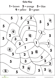 Color By Number Butterfly In 2020 Kindergarten Worksheets Color Worksheets Preschool Math