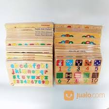 Puzzle ukuran ± 30 x 20 x 0,8 cm dengan 30 pecahan gambar huruf hijaiyah. Puzzle Anak Kayu Murah Seri Angka Huruf Hijaiyah Berhitung Di Kota Bandar Lampung Lampung Jualo Com