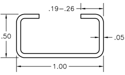 C Channels Box Channel Steel C Channel Aluminum And