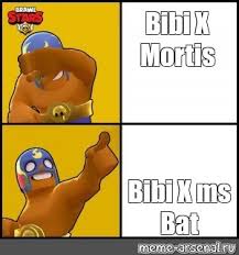 Последние твиты от brawl stars(@brawlst44183276). Somics Meme Bibi X Mortis Bibi X Ms Bat Comics Meme Arsenal Com