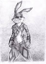 Rotg Bunnymund By Sardiini On Deviantart Cartoon Art Cartoon Illustration Cartoon