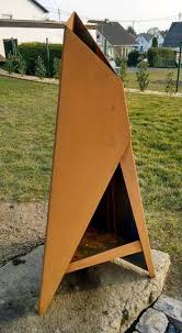 Terrassenofen Feuersaule Edelstahlgrill Feuertonne Corten In Rheinland Pfalz Norken Ebay Kleinanzeigen Feuersaule Metallfeuerstelle Feuertonnen