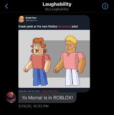 Enter the promo code in the section to the right and your free virtual good will be automatically added to your roblox account. News Roblox On Twitter Holy Moly They Added Yo Mama To Roblox