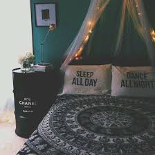 Home Accessory Hanna Design Bedding Bedding Black And White Home Decor Bedding Hipster Mandala Tumblr Bedroom Pillo Cute Dorm Rooms Cool Rooms Room Inspiration