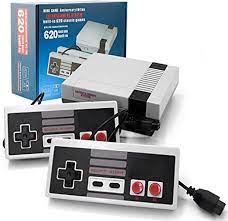 This is a list of retro style video game consoles in chronological order, only officially licensed consoles are listed. Amazon Com Heithen Classic Mini Nes Retro Console Av Output Game Console Built In 620 Games With 2 Classic Controllers Blue Computers Accessories