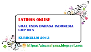 Check spelling or type a new query. Latihan Soal Us Usbn Bahasa Indonesia Smp Mts Kurikulum 2013 Tahun 2021 Pendidikan Kewarganegaraan Pendidikan Kewarganegaraan