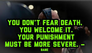But you merely adopted the dark; 35 Bane Quotes From The Dark Knight Rises Positive Thoughts Quotes