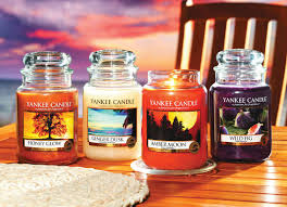 Yankee Candle Indian Summer Scents Ginger Dusk Honey Glow And Wild Fig Www Yankeecandle Co Uk Duftkerzen Kerzen Duft