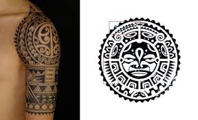 Haifischzahne Zeichen Beim Maori Tribal Tattoos Polynesisches Tattoo Maori Tattoos Tatowierungen