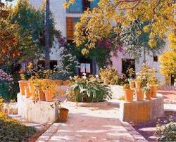 By Santiago Rusinol Spanish Art Spanish Painters Garden Art