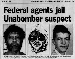 April 4, 1996: A former Berkeley math professor who lived like a hermit in  a mountain shack was in jail today, suspected in the deadly Unabomber  attacks that have baffled authorities for