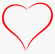 3,717 free images of red heart. Heart Outline Red Png Heart Transparent Png Kindpng