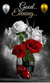 Putting together a romantic bouquet? White And Red Good Evening Roses Pictures Photos And Images For Facebook Tumblr Pinterest And T Good Evening Greetings Good Evening Love Evening Greetings