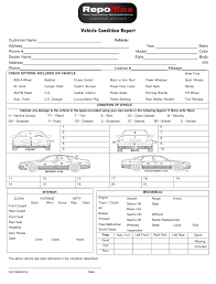 When composing a formal or business letter, presentation style and inspection report template word best fresh roof inspection report. Vehicle Condition Report Template Repomax Download Printable Pdf Templateroller