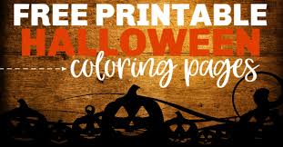Color the spooky and silly pictures in these coloring books … Free Printable Halloween Coloring Pages Life Is Sweeter By Design