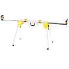 29 8 lbs  Compact Miter Saw Stand with 500 lbs  Capacity and 10 ft  Outfeed Support DWX724 DEWALT