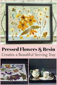 About 14% of these are serving trays. Pressed Flower Resin Tray Makes A Beautiful And Unique Gift Hearth And Vine