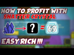 Nice video empusimut, i liked ur video and i will give ur channel a big shoutout. How To Profit With Shatter Crystal Easy Rich Growtopia Youtube