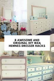 8 Awesome And Original Diy Ikea Hemnes Dresser Hacks Shelterness Ikea Hemnes Ikea Hemnes Dresser Ikea Diy
