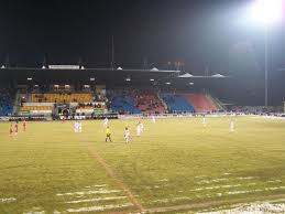 It plays host to home matches of the liechtenstein national football team, and is also the home of football club fc vaduz. Rheinpark Stadion Spielstatte Des Fc Vaduz Nationalstadion Liechtenstein Mapio Net