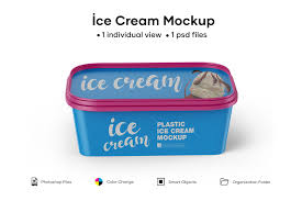 Download Ice Cream Mockup Creative Photoshop Templates Creative Market
