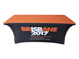 Check spelling or type a new query. Branded Stretch Tablecover Exhibition Stand Table Cloth Brand Promotion