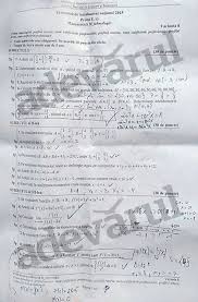 Variante m2 bac de la 1 la 50 (enunturi) ,download fisier pentru imprimanta! Variante Bac 2015 Matematica M2