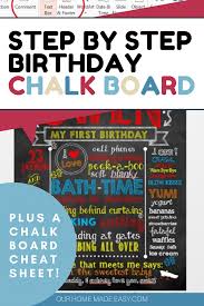 We did not find results for: How To Make A Birthday Chalkboard Without Photoshop Our Home Made Easy
