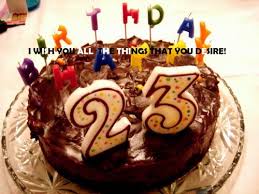 Happy 23rd Birthday Quotes Wishesgreeting