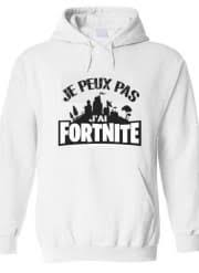 Réservez et essayez en 2h en magasin ! Sweat Shirt A Capuche Je Peux Pas J Ai Fortnite