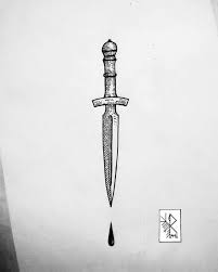 Bowie knife drawing at paintingvalley com explore collection of. Anime Cool Knife Drawings Novocom Top