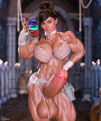 Pris Alchemist (3D Muscle Futa) : r/futanari