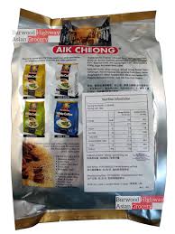 Aik Cheong White Coffee Less Sugar 3 In 1 40g X 15 Sachets Burwood Highway Asian Grocery