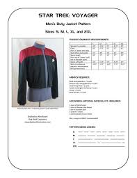 Star Trek Sewing Pattern Bundle Starfleet Uniform Voyager Etsy Star Trek Shirt Star Trek Uniforms Star Trek Costume