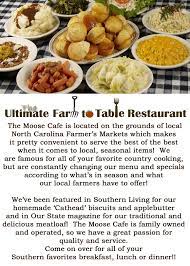 Moose Cafe Farm To Table Restaurant In Asheville Hendersonville Greensboro Nc Moose Cafe Breakfast Restaurants Country Cooking