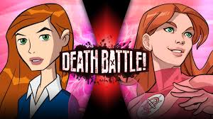 Gwen Tennyson VS Atom Eve: Power of Pink by Darkvader2016