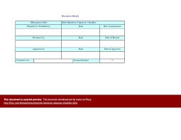 Preparation for a handover (file/or discussion) means that relevant information needs to be. Role Handover Takeover Checklist Excel Flevy