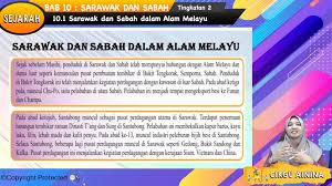 Bangunan bersejarah di kedah, perlis dan terengganu. F2 Sej 10 01 Sarawak Dan Sabah Dalam Alam Melayu Jom Tuisyen